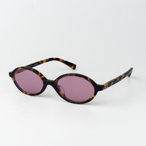 Miu Miu REGARD Men Sunglasses Havana Pink Mirror Silver MU04ZSF VAU50D REGARD - Picture 5 of 14